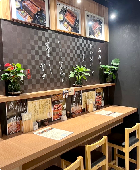 店内風景