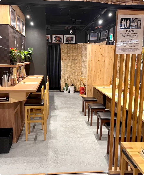 店内風景