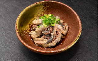 本まぐろ皮ポン酢