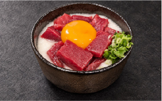 本まぐろのとろろ和え